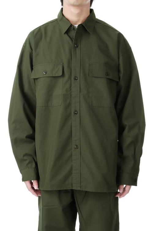 Utility Light Wind Shirt - KHAKI (SUGS311) | セレクト