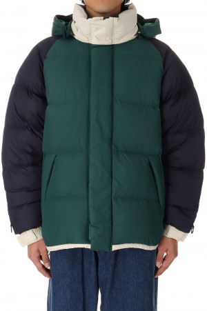 HOODDE TACHABLE DOWN JKT MICROFT® (F542003)