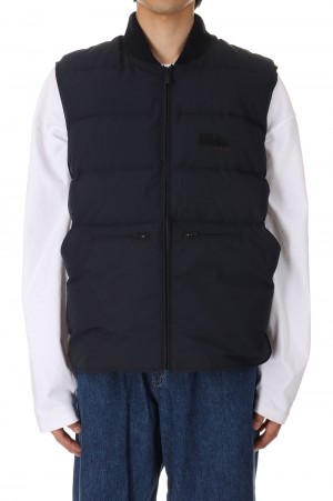 RIB DOWN VEST DICROS® MAURI -NAVY(F542007)