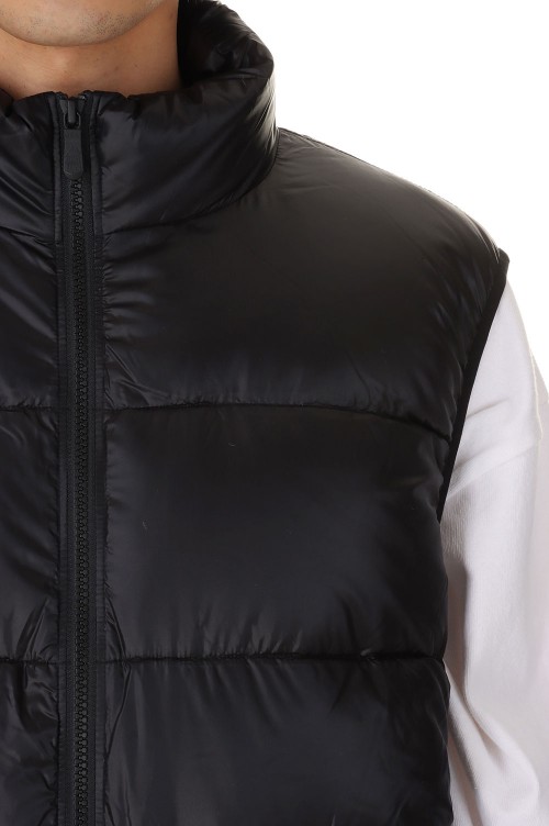 DOWN VEST NYLON TAFFETA -BLACK(F542009) | セレクトショップ  