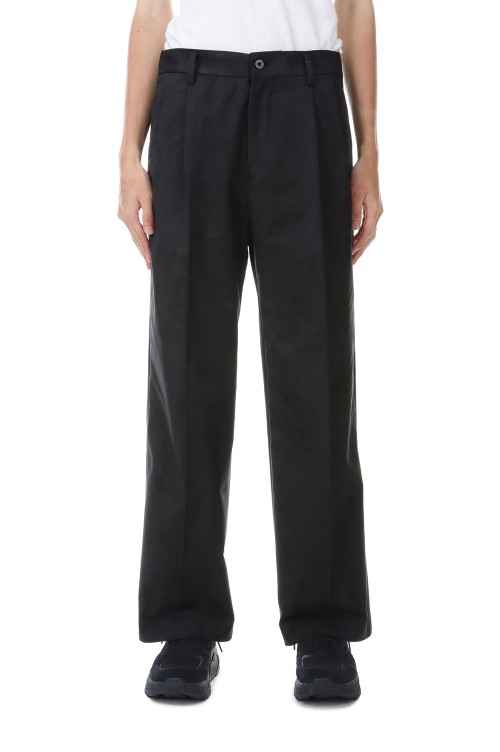 TWO TUCKS WIDE PANTS(IH-23FW-P018-DSS)-BLACK- | セレクトショップ｜DeepInsideinc.com  Store