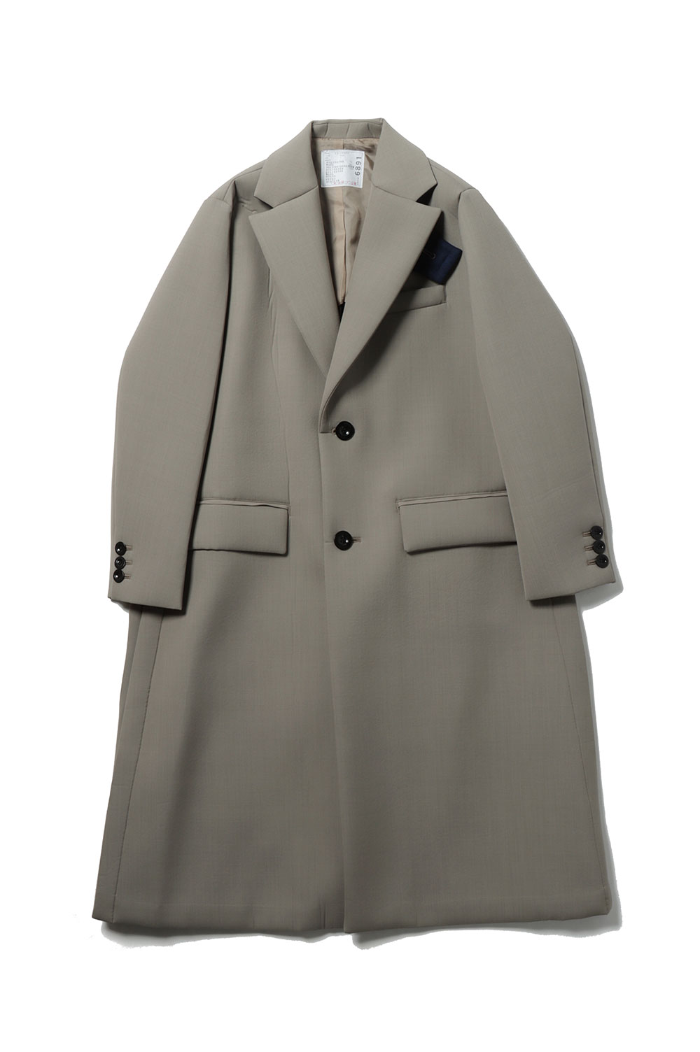 Sacai 22AW Check Bonding Wool Jacket Size 1 Black Used | eBay