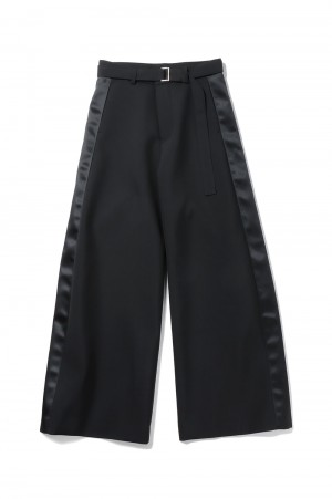 Suiting Bonding Pants -Black (23-06771)