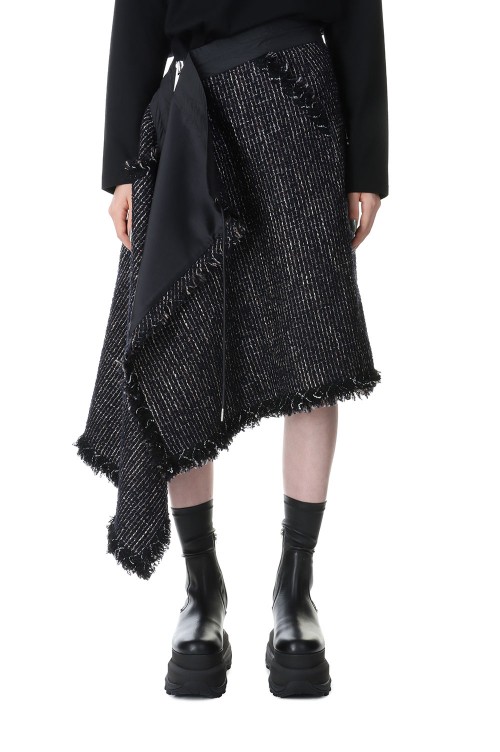 ◆sacai サカイ◆Tweed Skirt ツイード プリーツ スカート SACAI | TWEED SKIRT