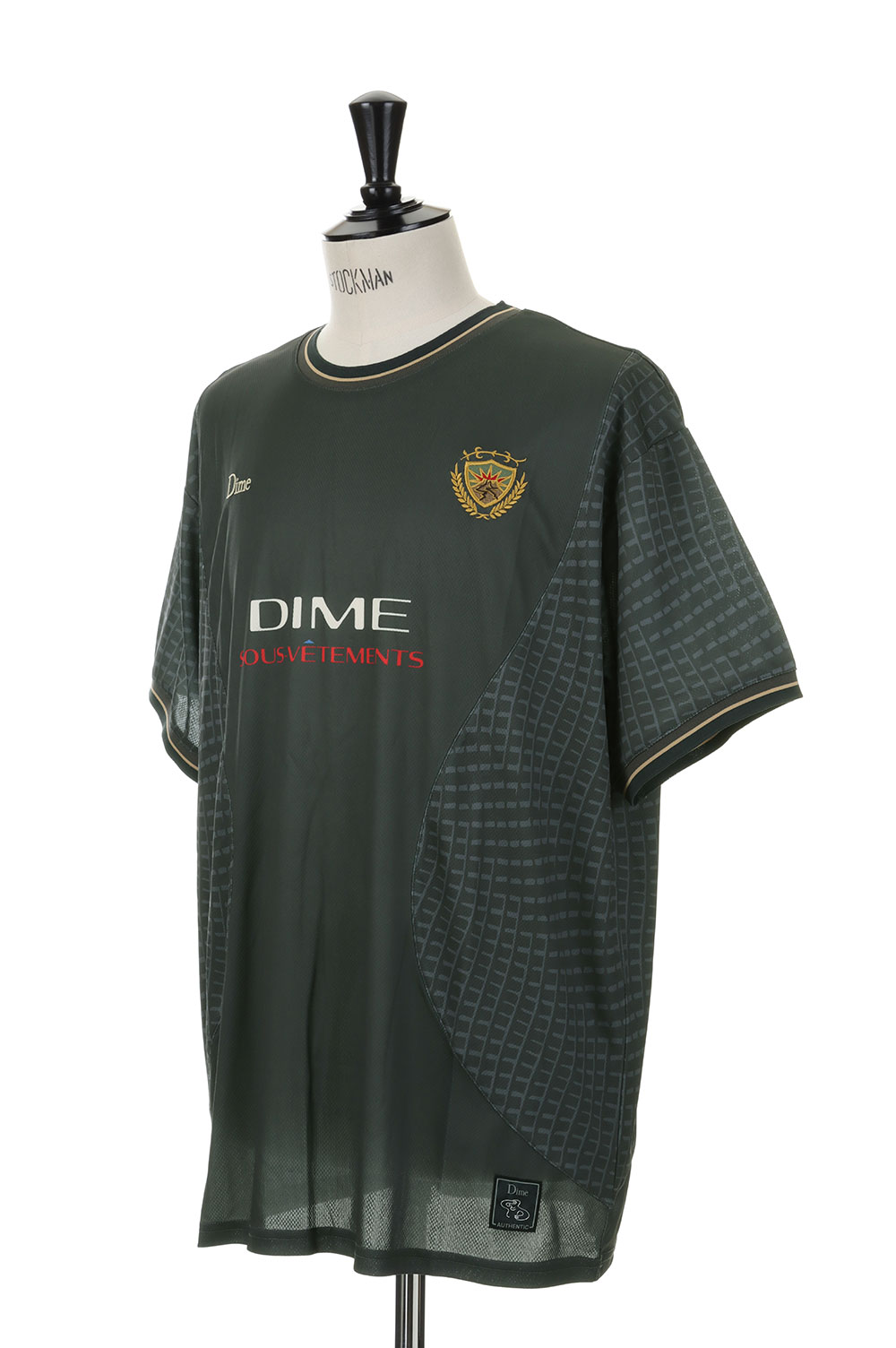 DIME ATHLETIC JERSEY CHARCOAL