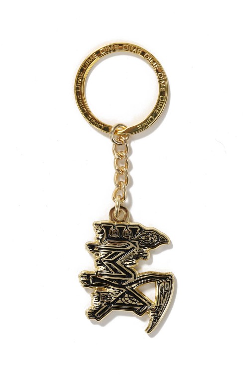 【Dime】BONES KEYCHAIN GOLD Dime - Bones Keychain | Gold – Plusskateshop.com