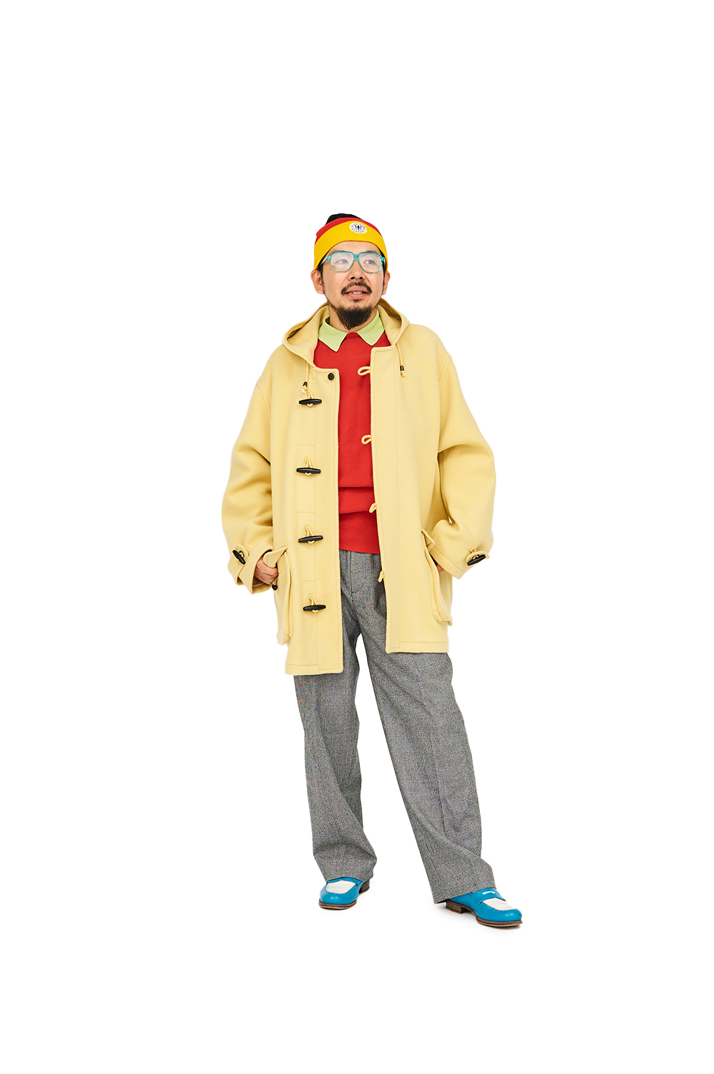 Saxony Flannel Trousers - CHECK (TP233-40033) | セレクトショップ