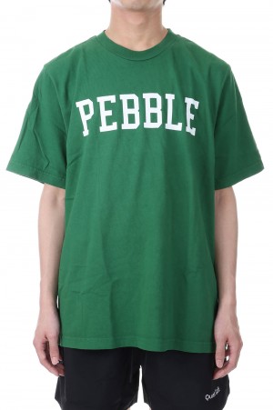 PEBBLE T-SHIRT / FOREST (QG-SS23-01A)