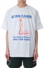 CLEANERS T-SHIRT / HEATHER (QG-SS23-05A)