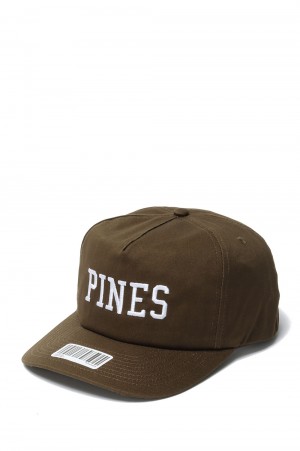PINES SNAPBACK / BROWN (QG-SS23-25)