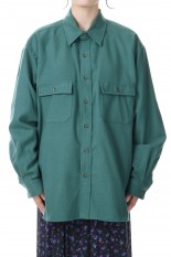 SHIRTS JACKET -GREEN(23AMSBL03)