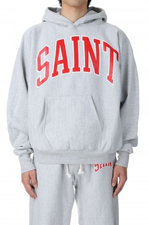 HOODIE ARCH SAINT  / GRAY (SM-A23-0000-031)