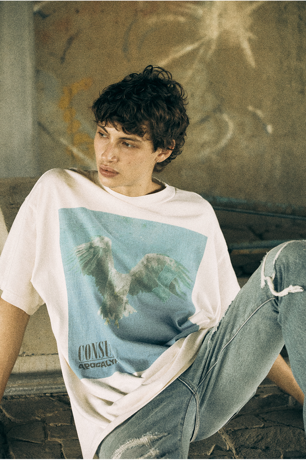 FS_SS T-SHIRT CONSUME / WHITE (SM-A23-0000-C10) | セレクトショップ 