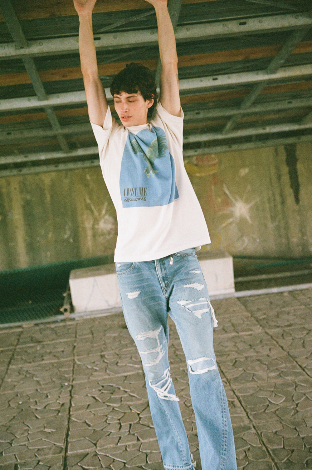 FS_SS T-SHIRT CONSUME / WHITE (SM-A23-0000-C10) | セレクトショップ 