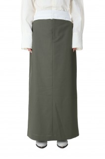 Wrap waist Skirt / Gray (023-023-WS11)