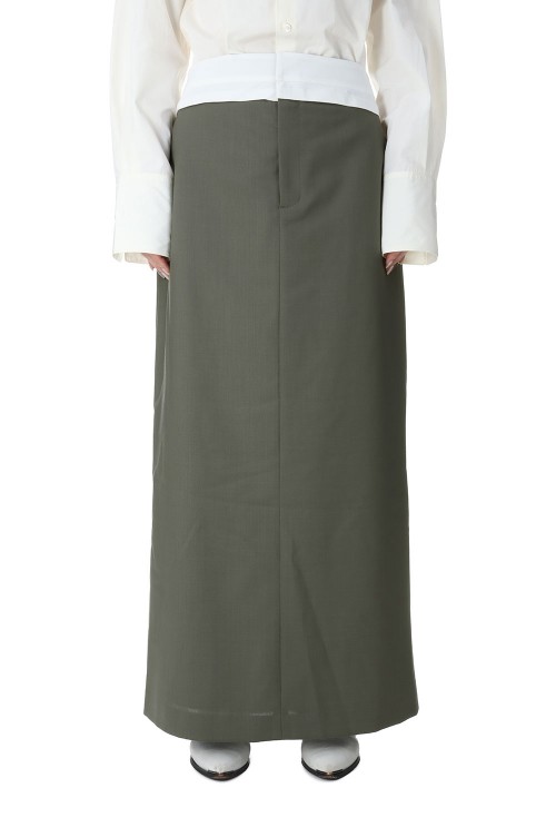 Wrap waist Skirt / Gray (023-023-WS11) | セレクトショップ 
