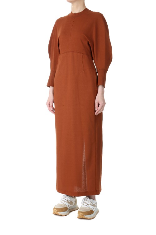 Cotton Jersey Dress / BROWN (MM23PF-JS735) | セレクトショップ