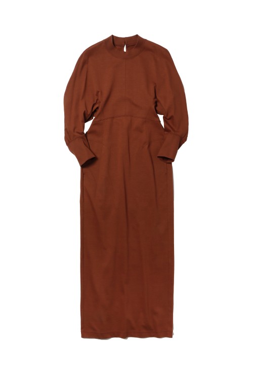 Cotton Jersey Dress / BROWN (MM23PF-JS735) | セレクトショップ