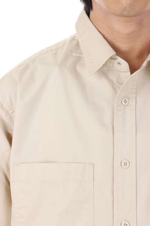 Double Pocket Field Work Shirt - BEIGE (NT3363N) | セレクト