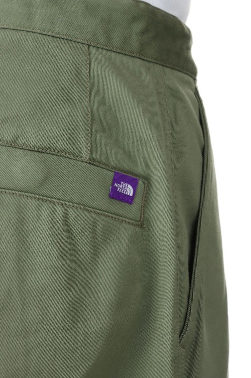 Chino Cargo Pocket Field Pants- KHAKI GREEN (NT5353N