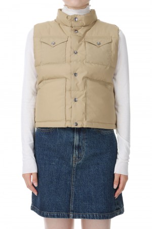 65/35 Short Sierra Vest -BEIGE(NDW2363N)