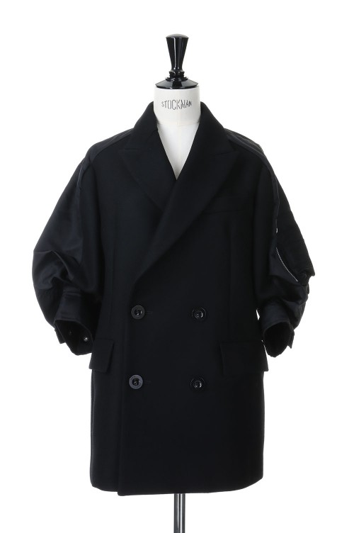 WACKO MARIA x WOOL RICH -BALMACAAN COAT-