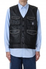 Studded Leather vest