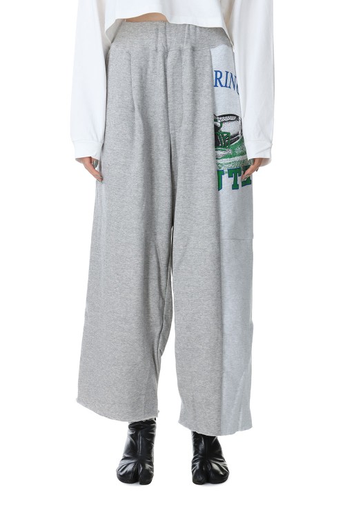 circa make cutback wide sweat pants-GRAY-2 (cc23aw-32) | セレクト