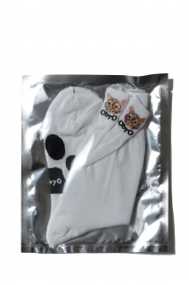 emblem socks / WHITE:NICO(oo23aw-04)