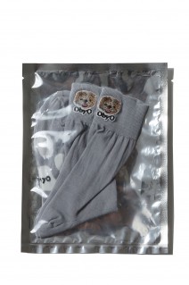 emblem socks / GRAY:TETO(oo23aw-04)