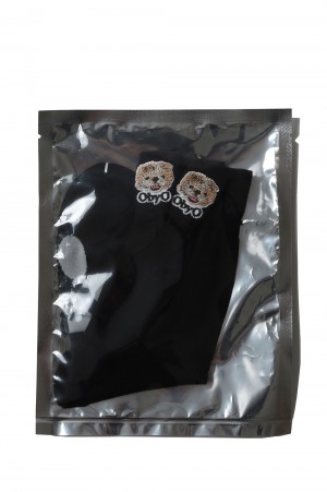 emblem socks / BLACK：TETO(oo23aw-04)