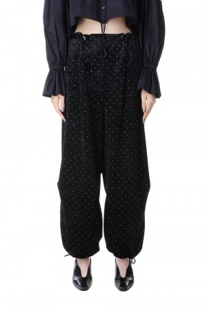 Wing Pants-Glitter Velour(#NQ828)