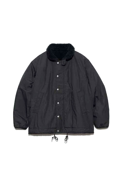 Wool Boa Field Reversible Jacket- BLACK (NA2352N) | セレクト
