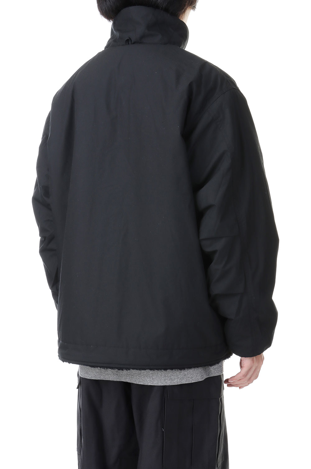 Wool Boa Field Reversible Jacket- BLACK (NA2352N) | セレクト