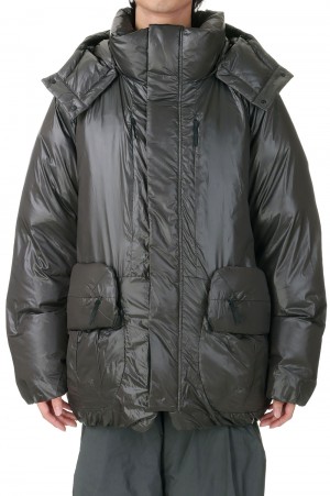 Trash bags down jacket (EAM23OT51) -PH9802 OFF BLACK2-