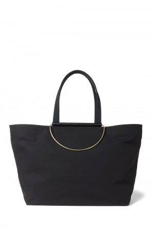 BRASS HANDLE TOTE / LOOPTEX