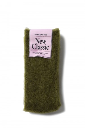 Mohair Tabi Socks-KHAKI(84NTB3-1MO3-20C)