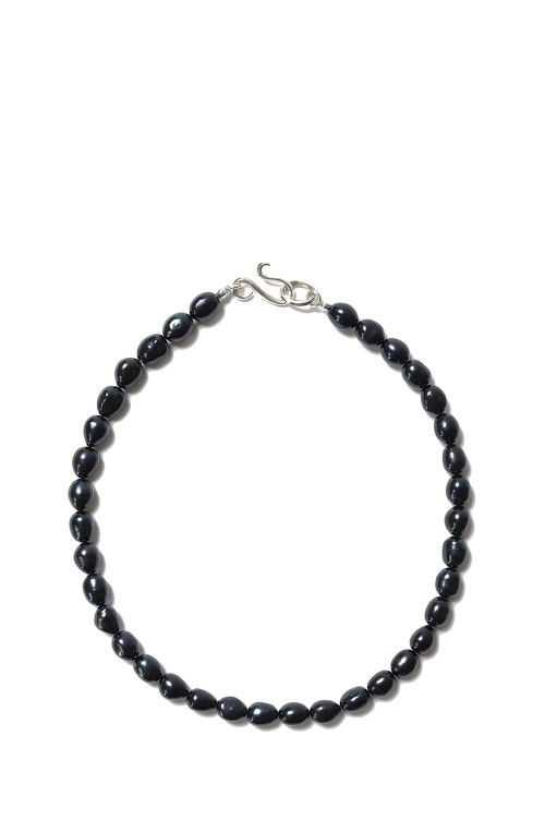BLACK MEDIUM PEARL NECKLACE(L-23) | セレクトショップ  