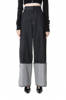 DOLK - Turn up long -BLACK x WHITE (LT-DOLK-05)