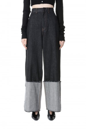 DOLK - Turn up long -BLACK x WHITE (LT-DOLK-05)