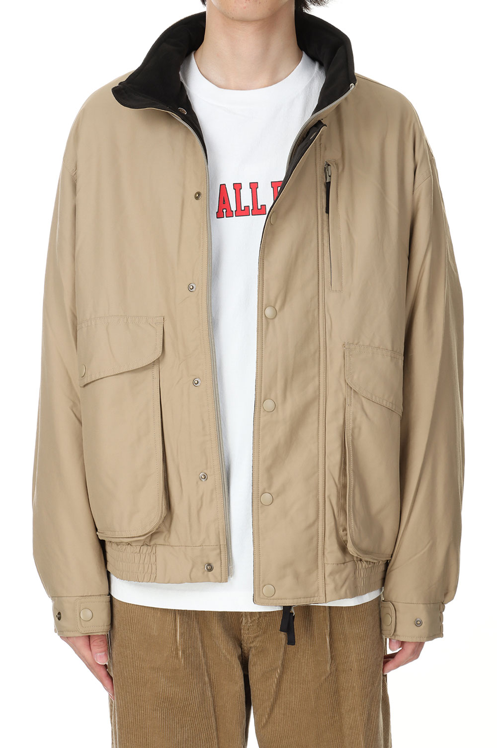 Fleece Lined Jacket KHAKI (SD23FJK03) Store