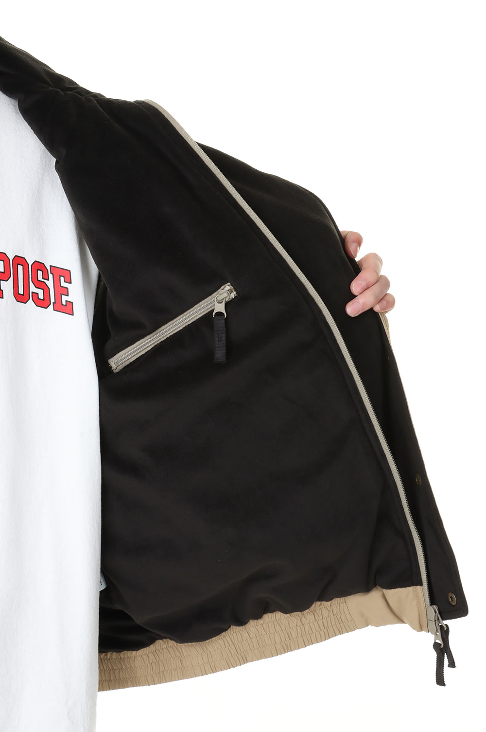 Fleece Lined Jacket KHAKI (SD23FJK03) Store