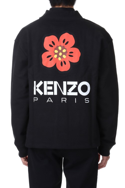 KENZO 'BOKE FLOWER' ピンズ BOKE FLOWER CLASSIC CARDIGAN(FD55SW4464ME) -BLACK