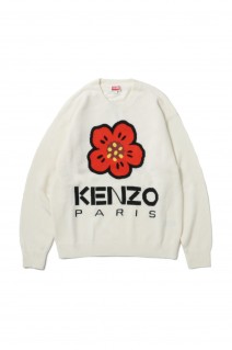 BOKE FLOWER JUMPER(FD65PU4273LD) -OFF WHITE-