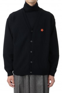 BOKE FLOWER CREST CARDIGAN(FD65CA4183LC) -BLACK-