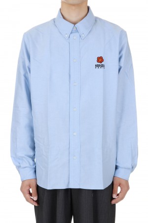 BOKE CREST OXFORD SHIRT(FD55CH4109LO) -SKY BLUE-