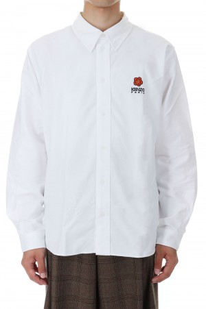 BOKE CREST OXFORD SHIRT(FD55CH4109LO) -WHITE-