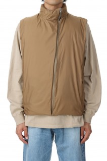ORGANIZED PUFF VEST / PE.ECO RIPSTOP / SORONA DUPONT - BEIGE (SW-V0101)