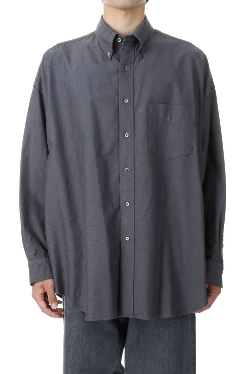 Oxford Oversized B.D Shirt - GRAY (GM233-50021B) | セレクト