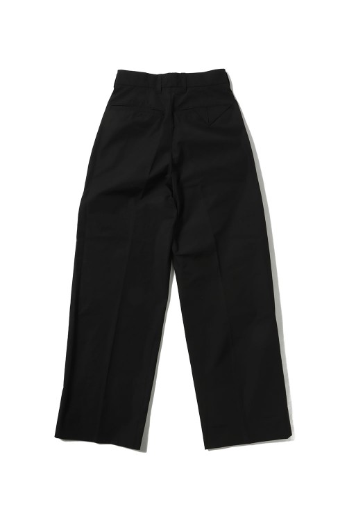 BETA2-TUCK TROUSERS-BLACK(23-US002006) | セレクトショップ